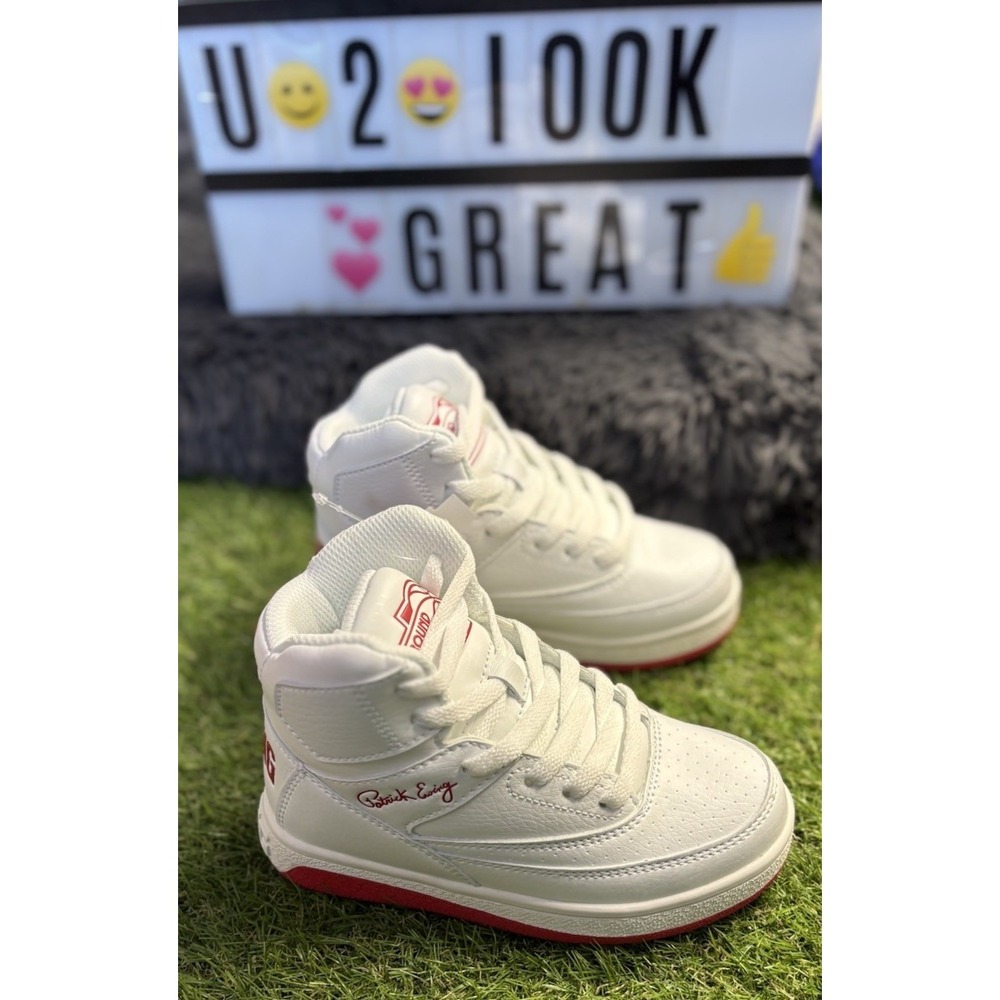 Patrick Ewing Rebound Orion Strap Mid Sneaker,‎ Boys Youth Sneaker